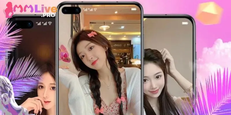 Xem những buổi phát trực tiếp tại MMlive của những hotgirl, idol mạng nổi tiếng